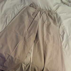 Striped Wide-Leg Aerie Pants